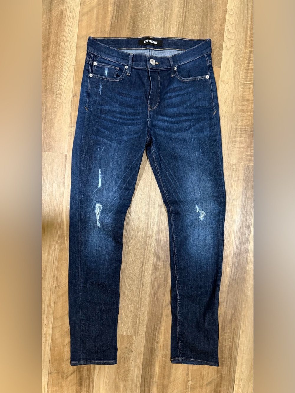 Womens size 8 express super skinny jeans